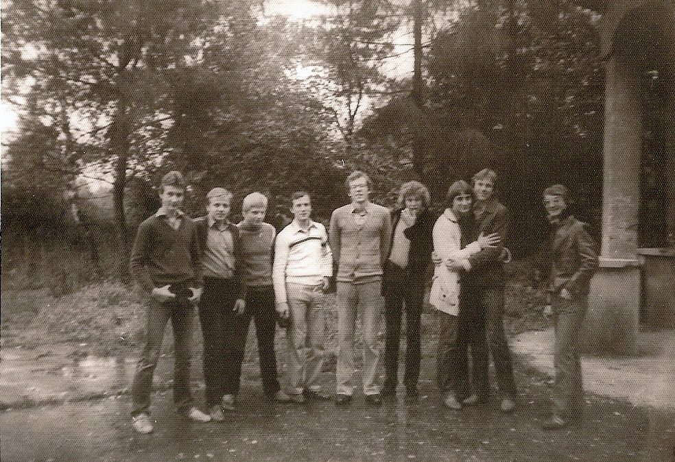 Sraz oddílu 19.9.1981